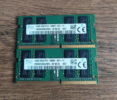 SODIMM DDR4 32GB /2x 16GB/ 2666MHz SK hynix