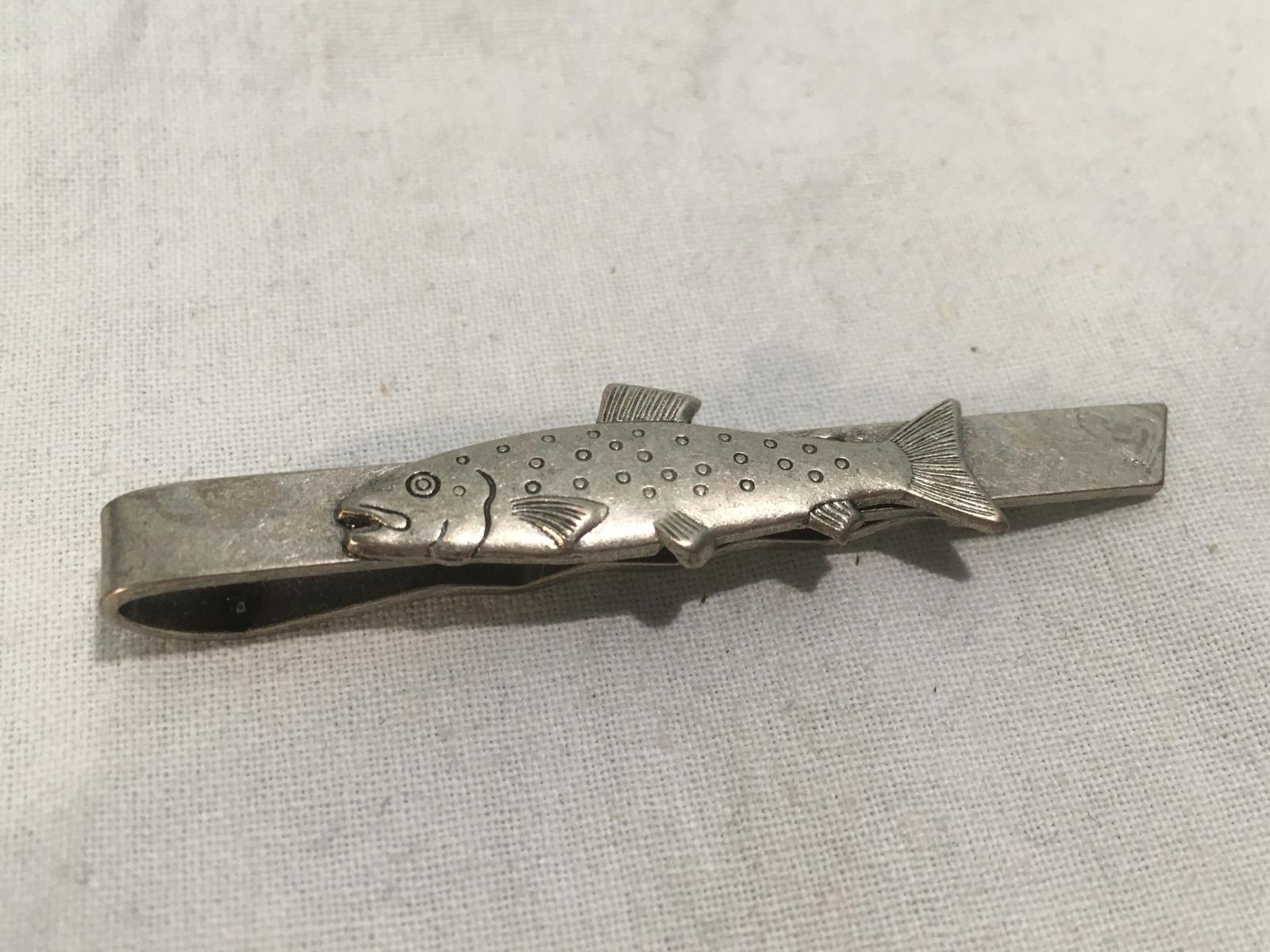 Bass Fish Tie Clip 