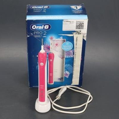 Elektrický kartáček Oral-B 2500 růžový