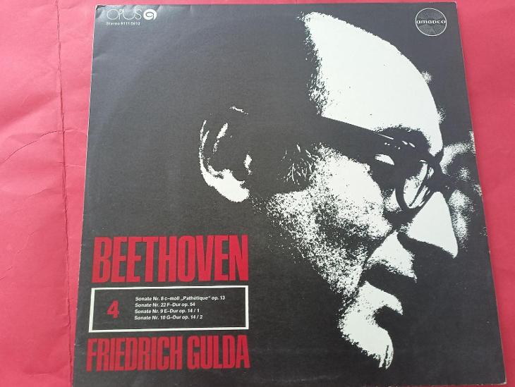 LP Beethoven 4 - Friedrich Gulda 1977 - Hudba