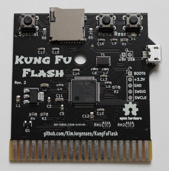 Kung Fu Flash SD cartridge pre Commodore C64 /C128 bez krabičky - Počítače a hry