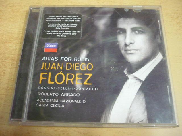 CD JUAN DIEGO FLÓREZ / Arias from Rubini - Hudba
