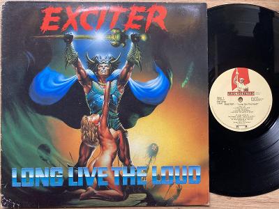 EXCITER-LONG LIVE THE LOUD-LP 1985 MFN 