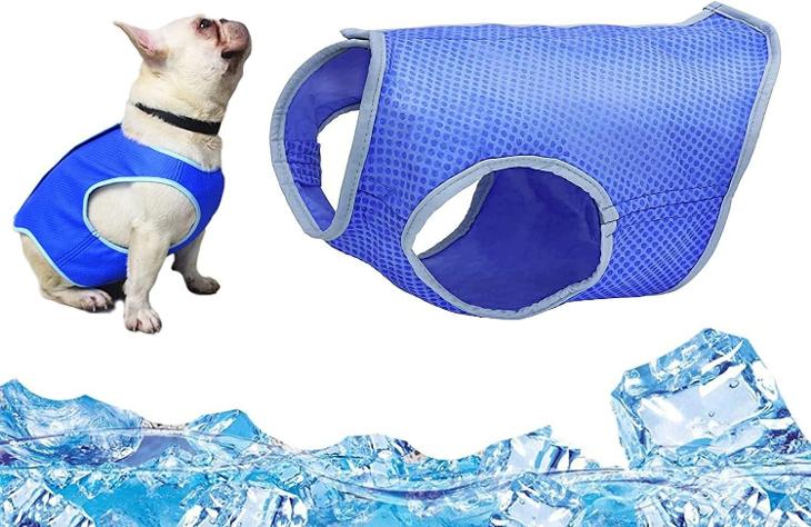Chladící vesta pro malé psy /voděodolná, komfortní / vel.S / NOVÁ |073 - Psi a potřeby pro chov