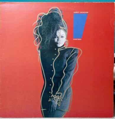 LP Janet Jackson - Control, 1986 EX