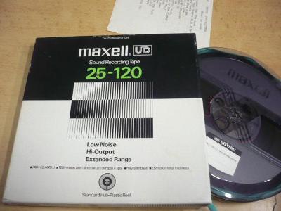 Magnetofonový pásek MAXELL UD 25-120 (18cm) 