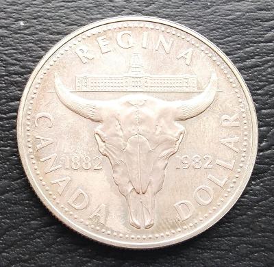 Kanada 1 dollar 1982 KM 133 Regina Ag stav