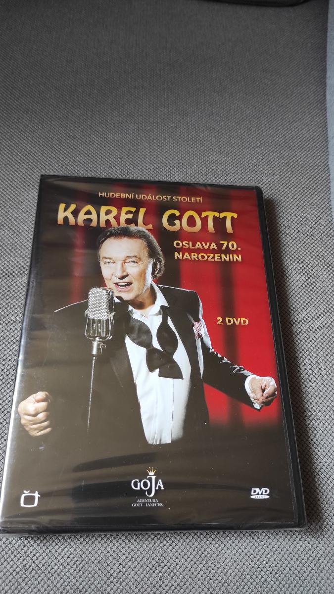 Karel Gott - Oslava 70. narodenín (2DVD - nové, zabalené) - Film
