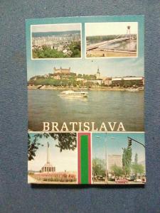 Bratislava - Sídlisko Dúbravka, Most SNP, Pohĺad na časť mesta .....