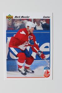 Mark Messier 91 UD 92 Canada Cup