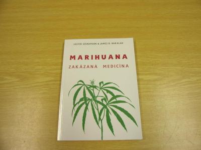 Kniha, brožura MARIHUANA ZAKÁZANÁ MEDICÍNA, tráva, konopí, 1996