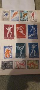 Staré poštovní známky- Sportovní, Olympiáda - 1
