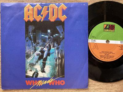 AC/DC - WHO MADE WHO 7" 1986 UK