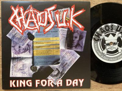CHAOS UK - KING FOR A DAY 7" DISCIPLINE Japan 1996