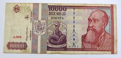 Bankovka - Rumunsko - 10.000 lei - 1994 ☻