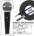 Profesionálny dynamický vokálny mikrofón/ XLR/ Od 1Kč |078| - TV, audio, video