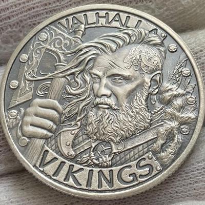 🇺🇸 1oz 999AG ❗️ Vikingovia - Antik ❗️ strieborná minca - novinka v Čr