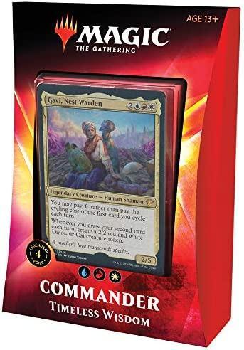 Magic the Gathering: commander deck Timeless Wisdom UPRAVENÝ