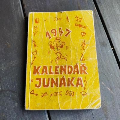 kalendář Junáka - Skaut - r. 1947