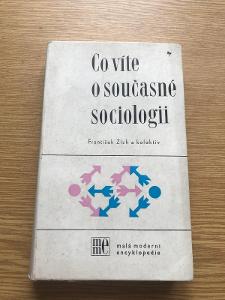 Co víte o současné sociologii - František Zich * MME - 1979 ⏳