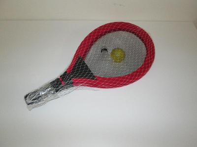 Dětská tenisová raketa Badmintonová raketa se 2 míčky
