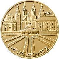 Zlatá Mince 5000 Kč - Kroměříž 2023, BK