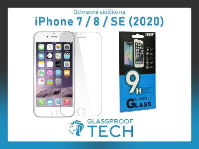 OCHRANNÉ TVRDENÉ SKLO PRE iPhone 8 / 7 / SE 2020