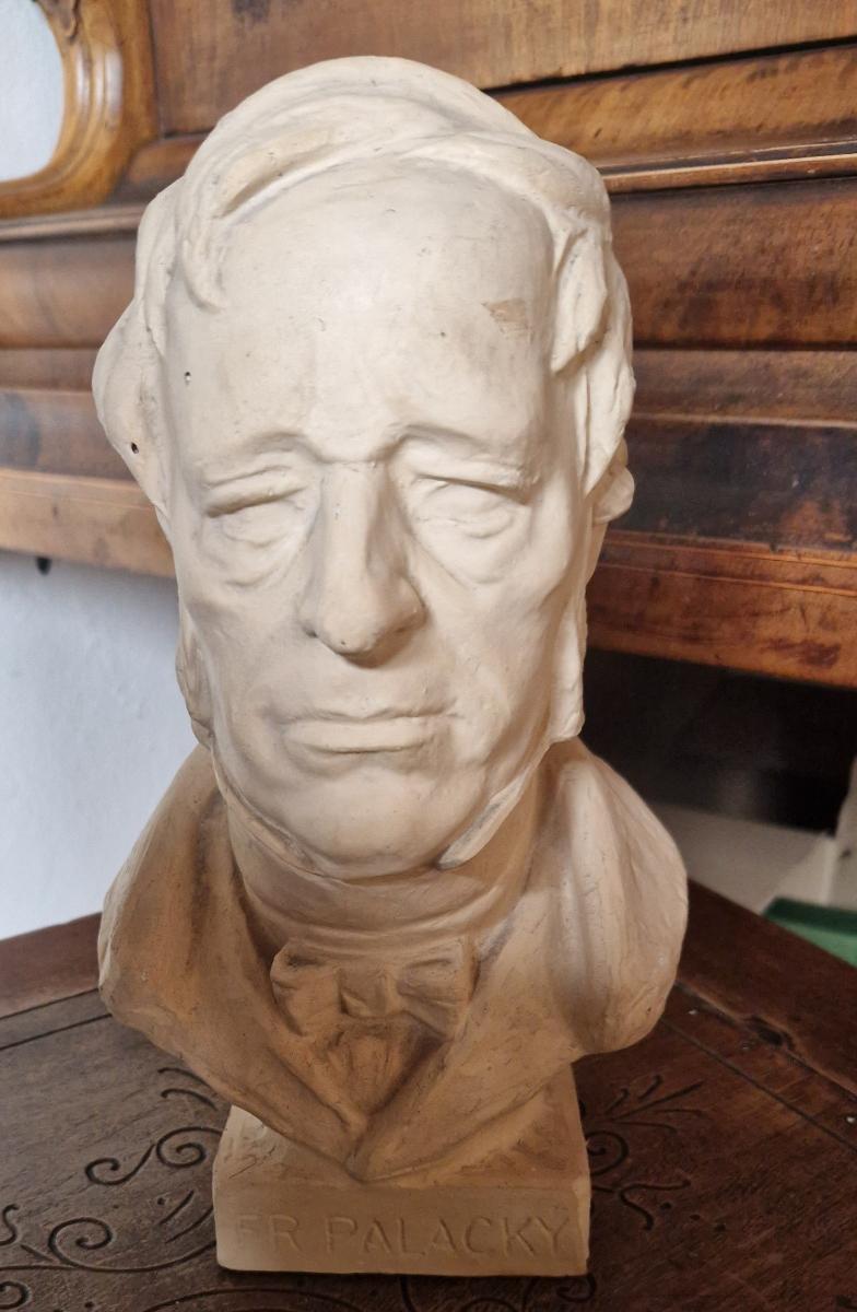 Starožitná busta - František Palacký - Starožitnosti a umění