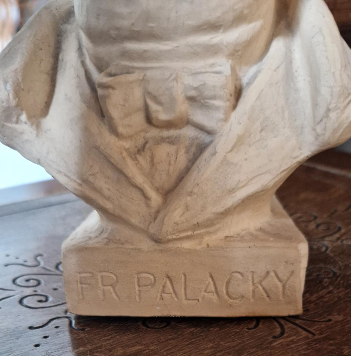 Starožitná busta - František Palacký - Starožitnosti a umění