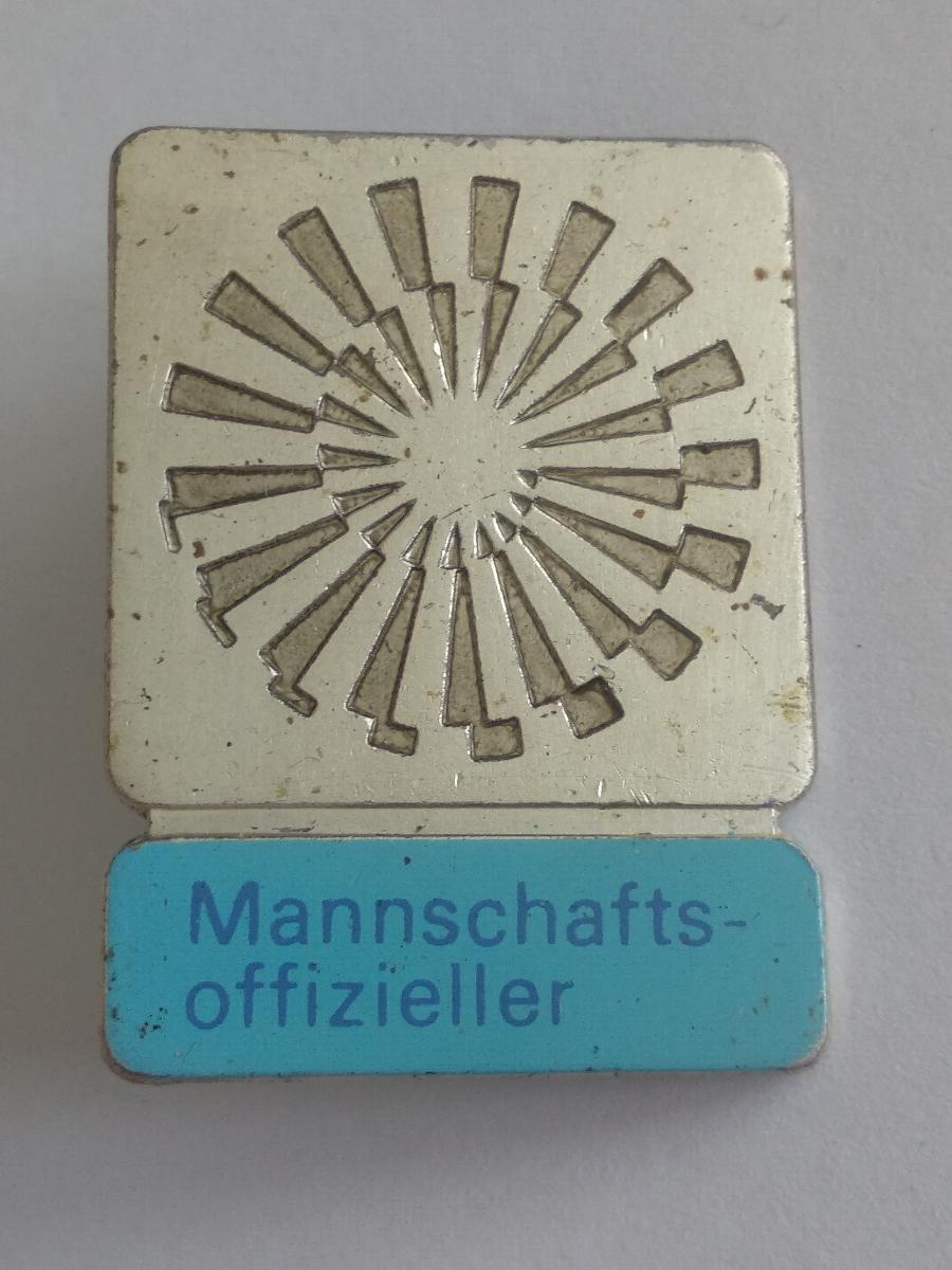 Odznak olympijských hier 1972 Munchen olympijský tím oficiálny dôstojní - Odznaky, nášivky a medaily