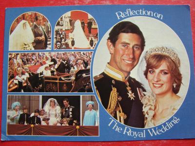 Osobnosti ANGLIE  DIANA  Princezna z Walesu CHARLES  Svatba 