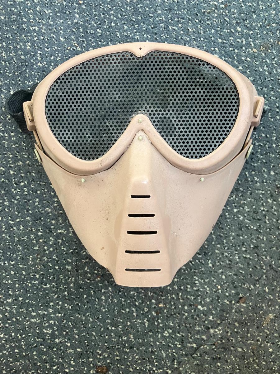 Airsoft Paintball ochranná maska na tvár a oči - Streľba a poľovníctvo