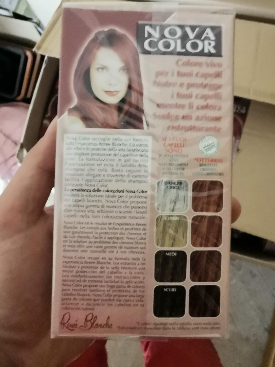 Farba na vlasy NOVA COLOR 12 Ks - Kozmetika a parfémy