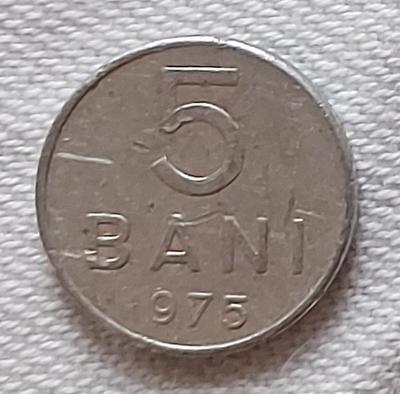 Rumunsko 5 bani 1975