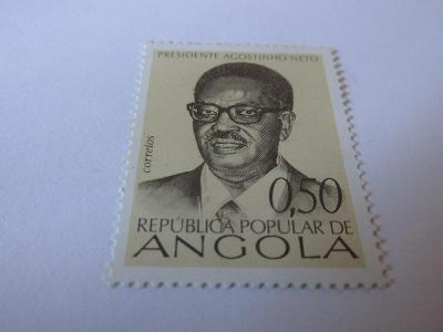Známky Angola 1976, President Agostinho Neto 