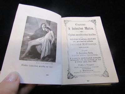 Modlitební kniha 1889