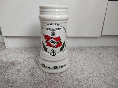 porcelánový korbel Das Reich