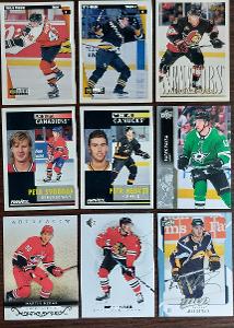 Hokejové karty NHL - LOT 100 kusov, češi Kubalík, Nečas