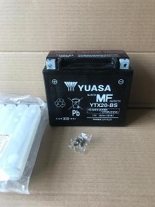 Nová značková YUASA  motobaterie YTX20-BS