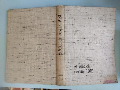 Svázaný časopis Střelecká revue 1981, 29,5x21cm (0347)