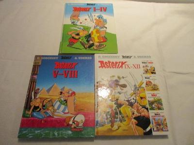 Komiks - Asterix - 3 knihy - Goscinny, Uderzo