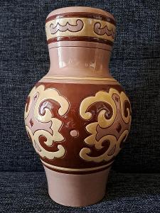 Nádherná velká keramická váza 2,5 l / 27 cm
