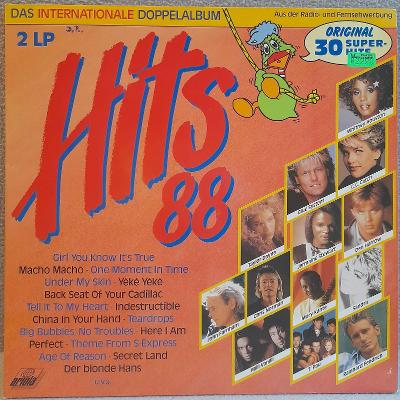 2LP Various - Hits '88 - Das Internationale Doppelalbum, 1988