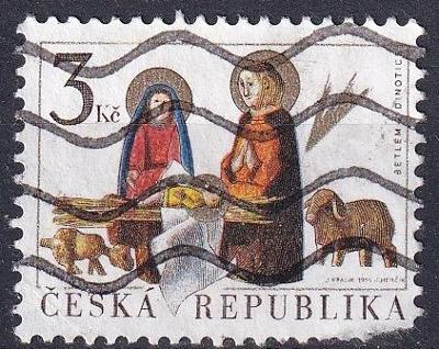 Česká republika 1996 POF. 132 prošla poštou