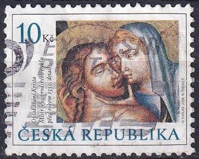 Česká republika 2008 Pof. 548 prošla poštou