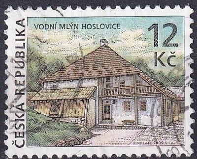 Česká republika 2009 Pof. 609 prošla poštou