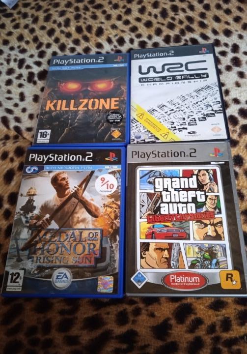 Playstation 2 hry - PS2 hry ( GTA , Medal of Honor , WRC , Killzone ) - Hry