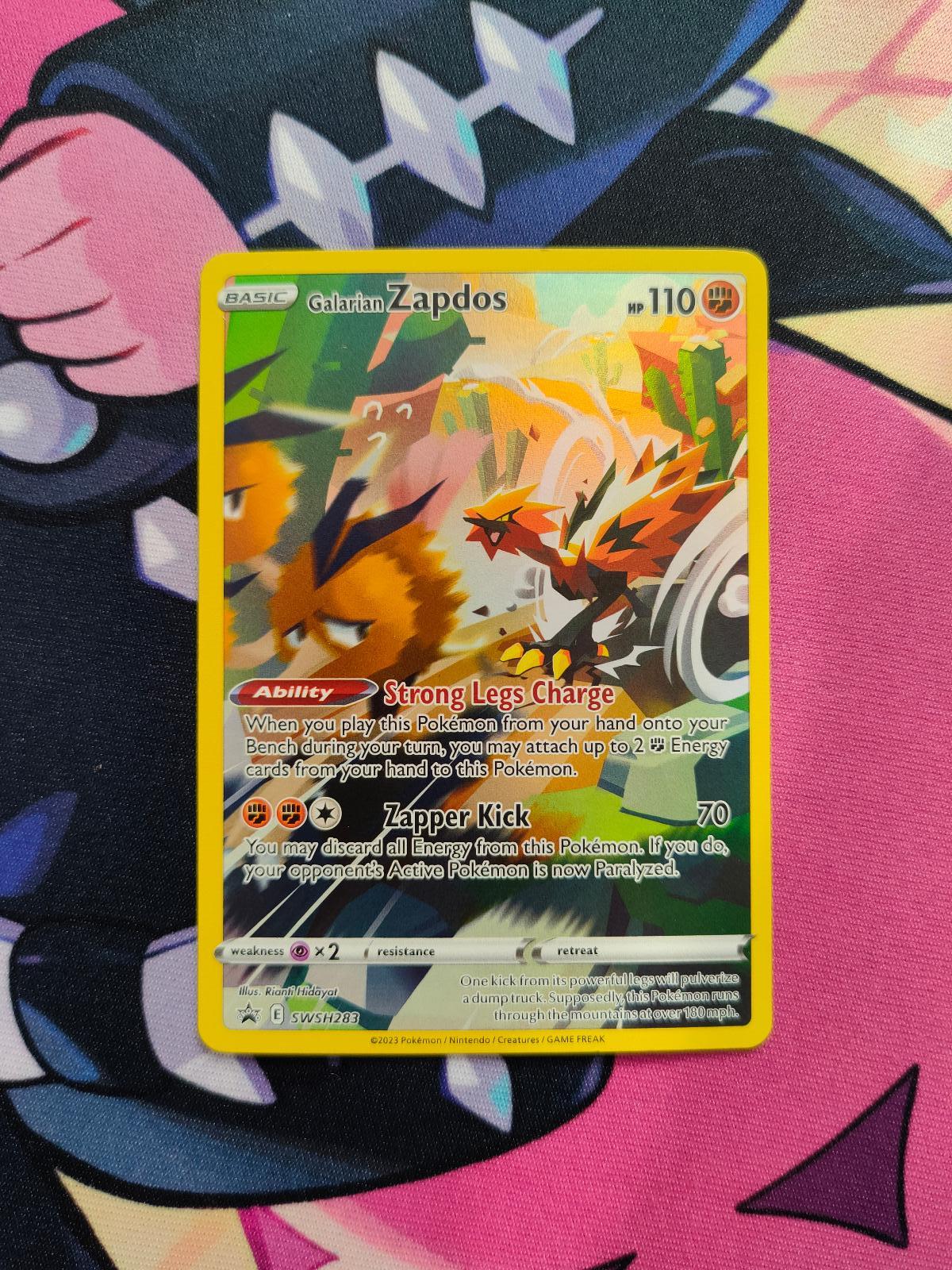 Galarian Zapdos SWSH Black Star Promos, Pokémon