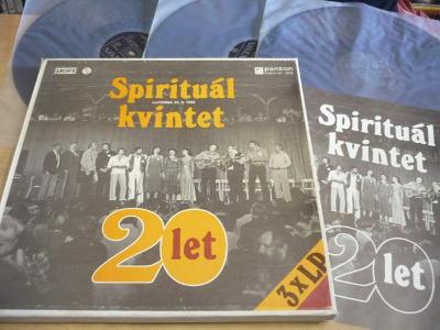 3 LP-BOX+příloha: SPIRITUÁL KVINTET / 20 Let