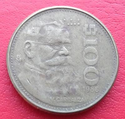 Mexiko 100 pesos 1986